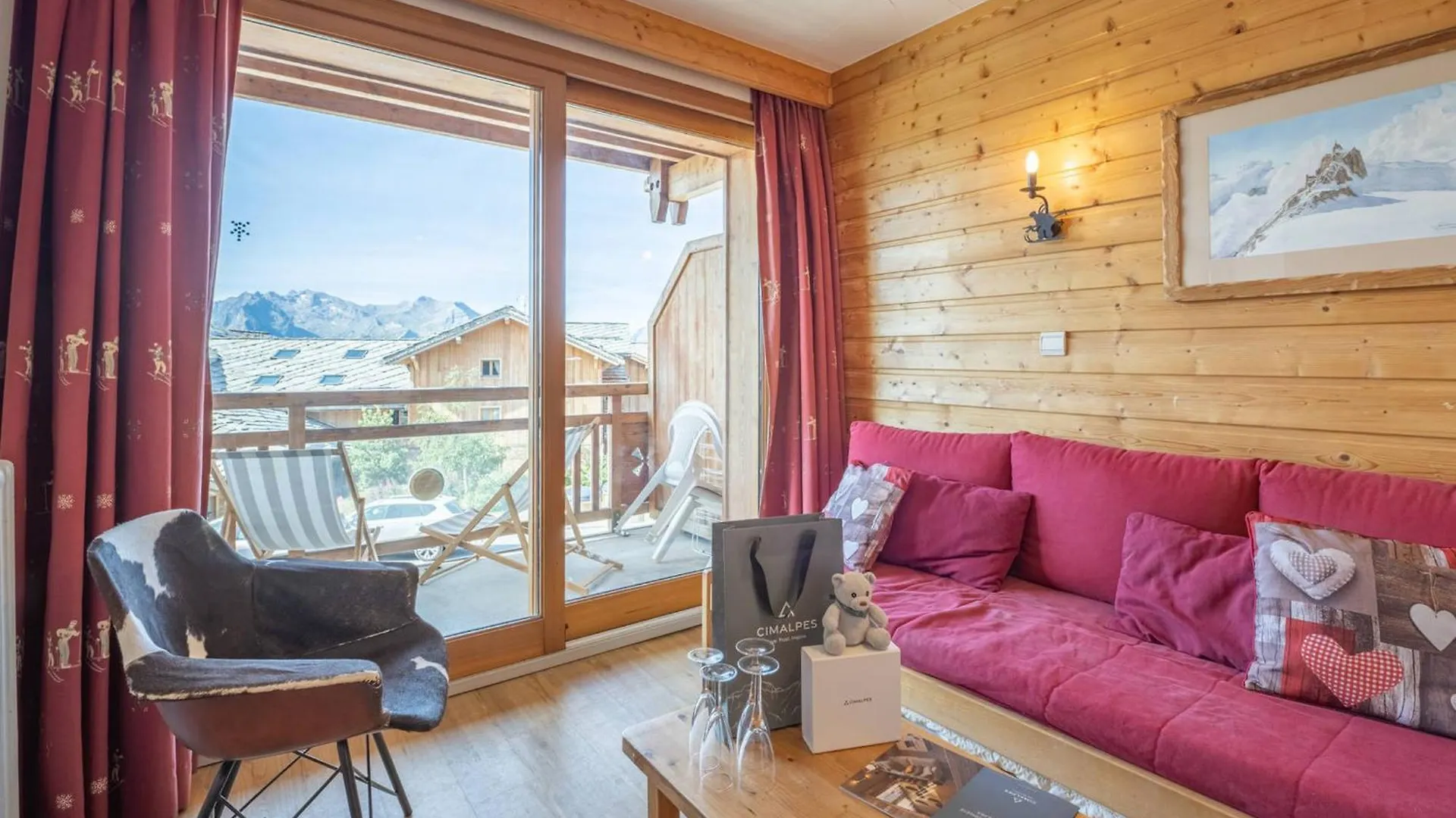 Апартаменты Appartement Cosy Au Centre De L'Alpe D'Huez, Proche Pistes Et Commerces - Fr-1-645-45